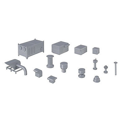 HO Roof Details Kit (933-3733)