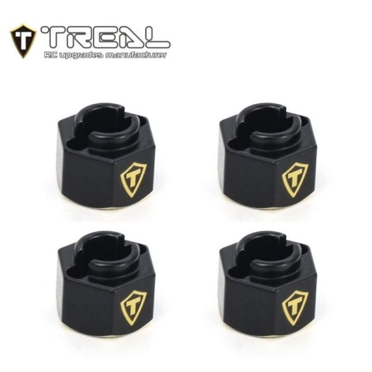 Brass Wheel Hubs 7mm*6mm Hex (TRLX003K9N19V)