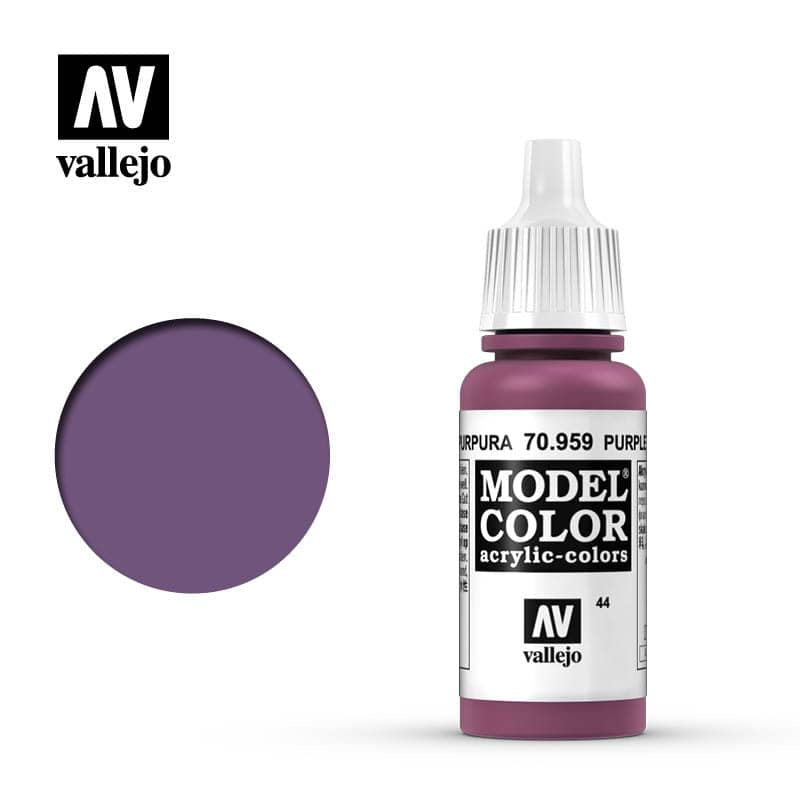 Model Color Purple Acrylic Paint 18ml Bottle (VLJ70959)