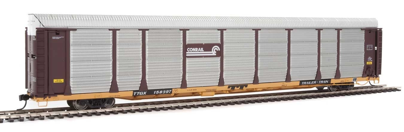 HO 89' Bi-Level Auto Carrier Ready To Run Conrail CR TTGX #158397 (920-101331)