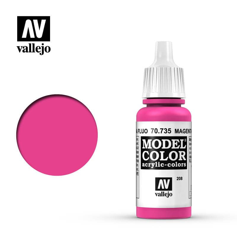 17Ml Bottle Magenta Flourescent (VLJ735)