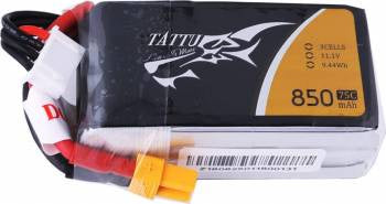 11.1V 850MAH 75C W/XT60 (TAA8503S75XT6)