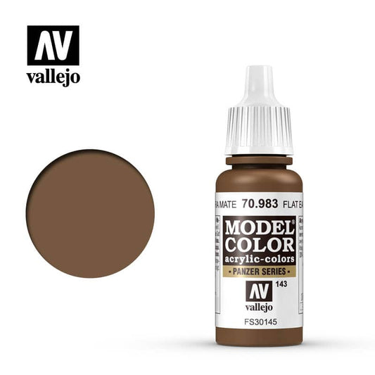 Model Color Flat Earth Acrylic Paint 18ml Bottle (VLJ70983)