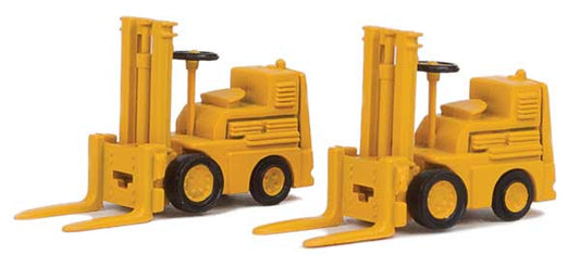 HO Assembled Forklift Yellow (2) (949-4164)