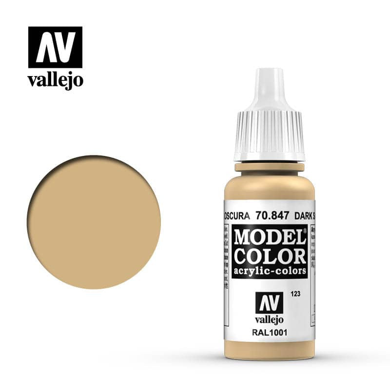 Model Color Dark Sand Acrylic Paint 18ml Bottle (VLJ70847)