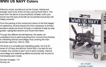 Ww2 Us Navy Paint Book (VLJ75024)