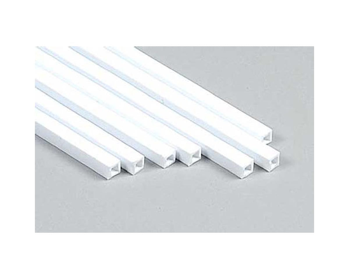 Square Tube Styrene 1/8" (7) (PLS90621)