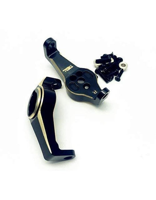 TRX-4 Brass CASTER BLOCKS BLACK (TRLX0021TKFY5)