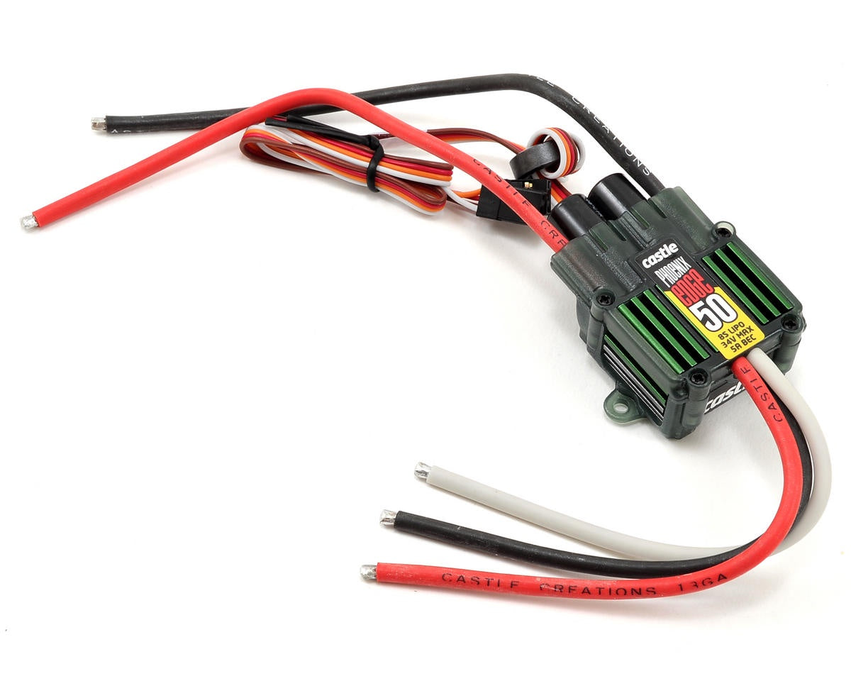 PHX Edge 50 32V 50 AMP ESC w/5 A (CSE020010200)