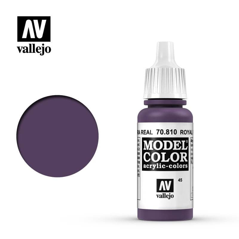 Model Color Royal Purple Acrylic Paint 18ml Bottle (VLJ70810)