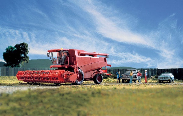 Farm Combine W/Grain & Corn Head (949-11003)