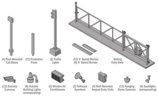 HO Security Details Kit (933-4074)