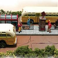 Bus Stop -- Etched-Metal Kit0 (TNA10048)