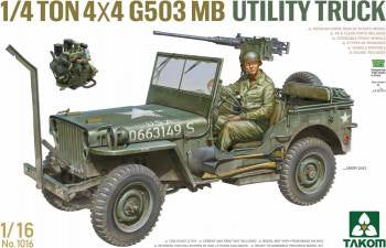 1/16 1/4 Ton Us Jeep (TAK1016)