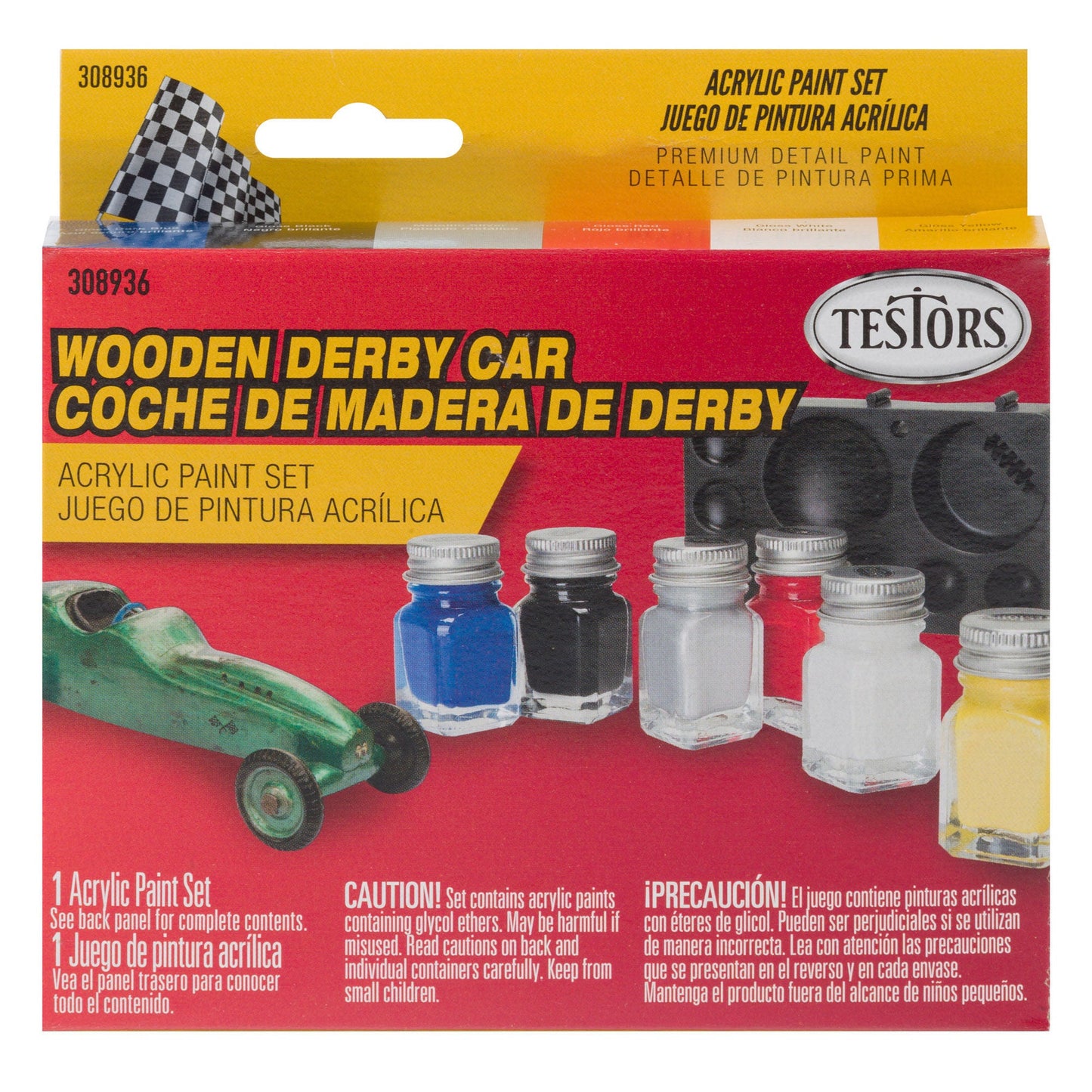 Testors Acrylic Set Derby Primar (TES308936)