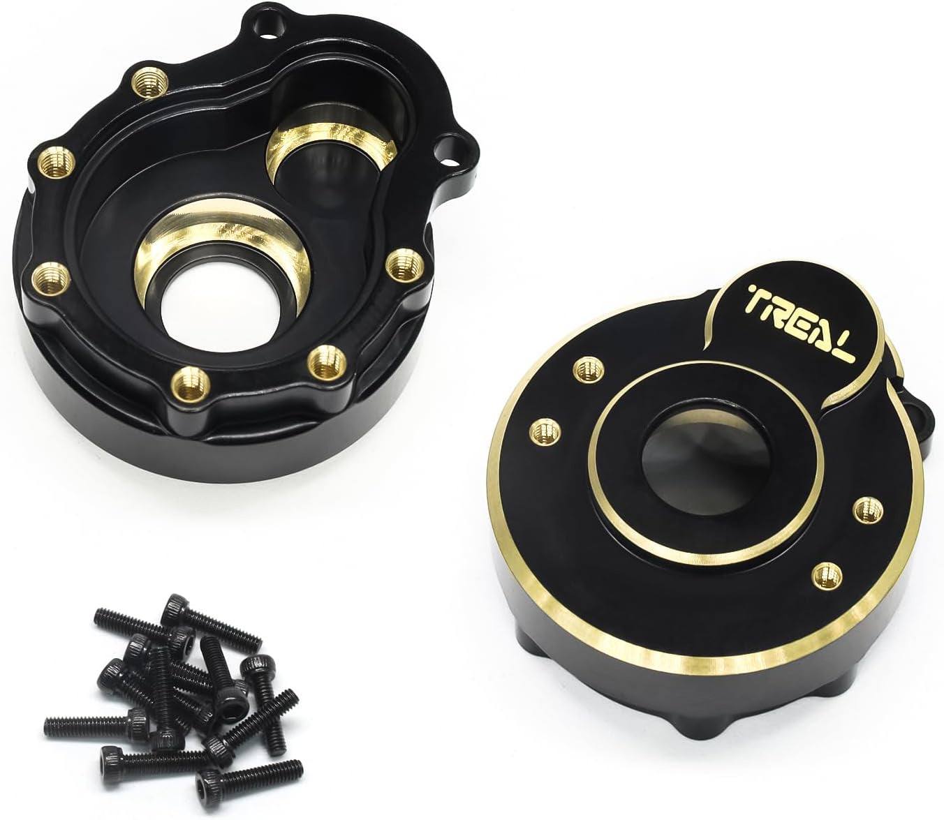TRX-4 Brass Outer Portal Covers (TRLB07J2N43NC)