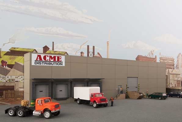 Modern Concrete Warehouse Backgr (933-4071)