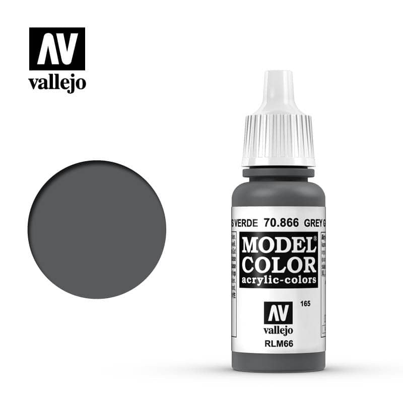 Model Color Grey Green Acrylic Paint 18ml Bottle (VLJ70866)