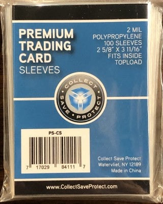 PREMIUM TRADING CARD SLEEVES 100 (MBBPSCS)