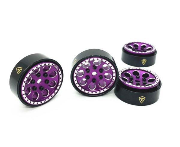 SCX24 Wheels with Brass Ring-PUR (TRLX002UCQW8L)