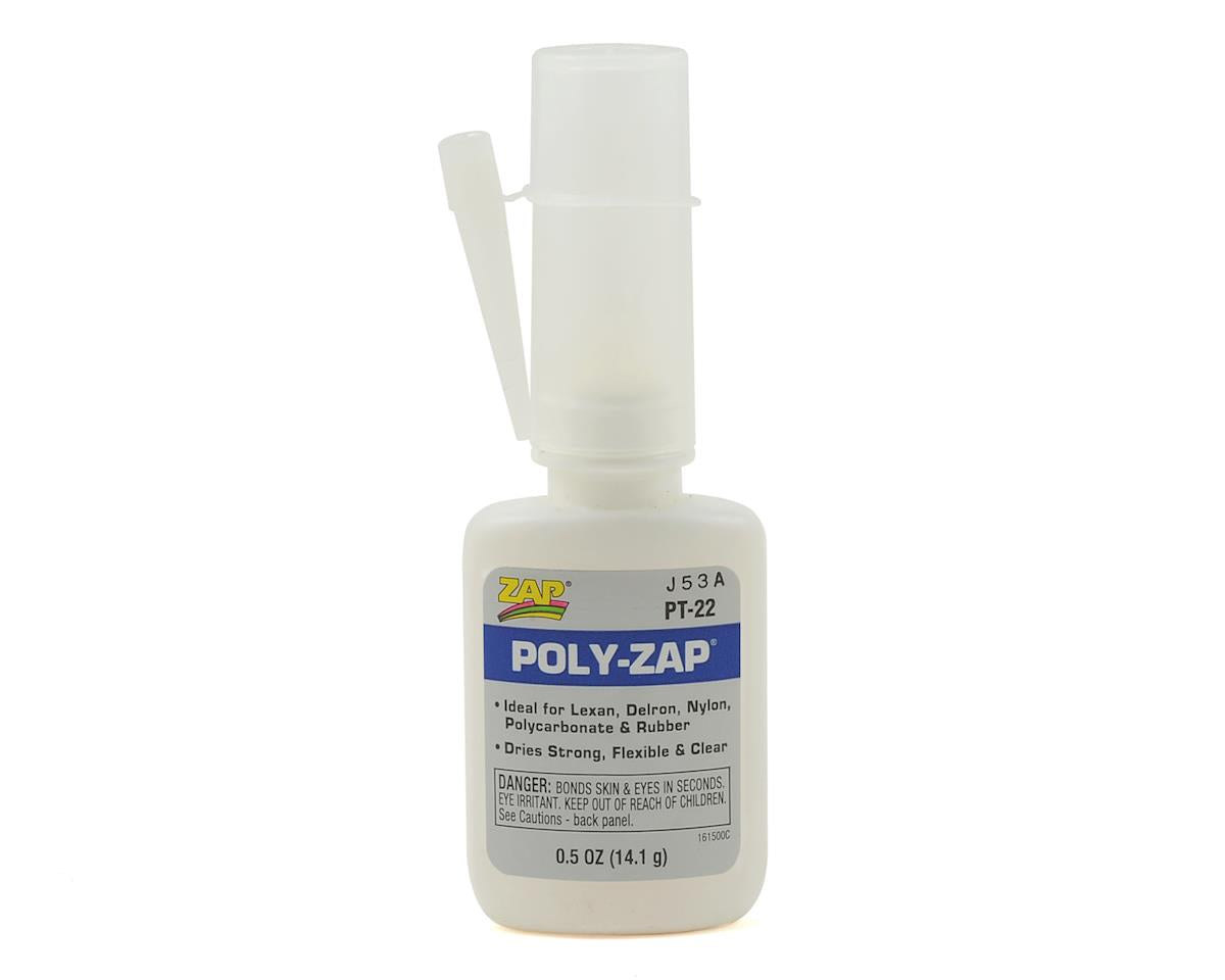 Poly Zap Glue 0.5oz (PAAPT22)