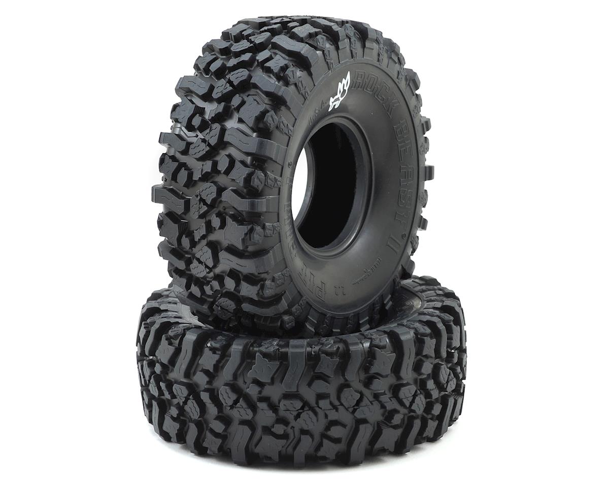 Rock Beast II 2.2" Alien Compound Scale Rock Crawler Tires without Foams (2) (PBTPB9002AK)