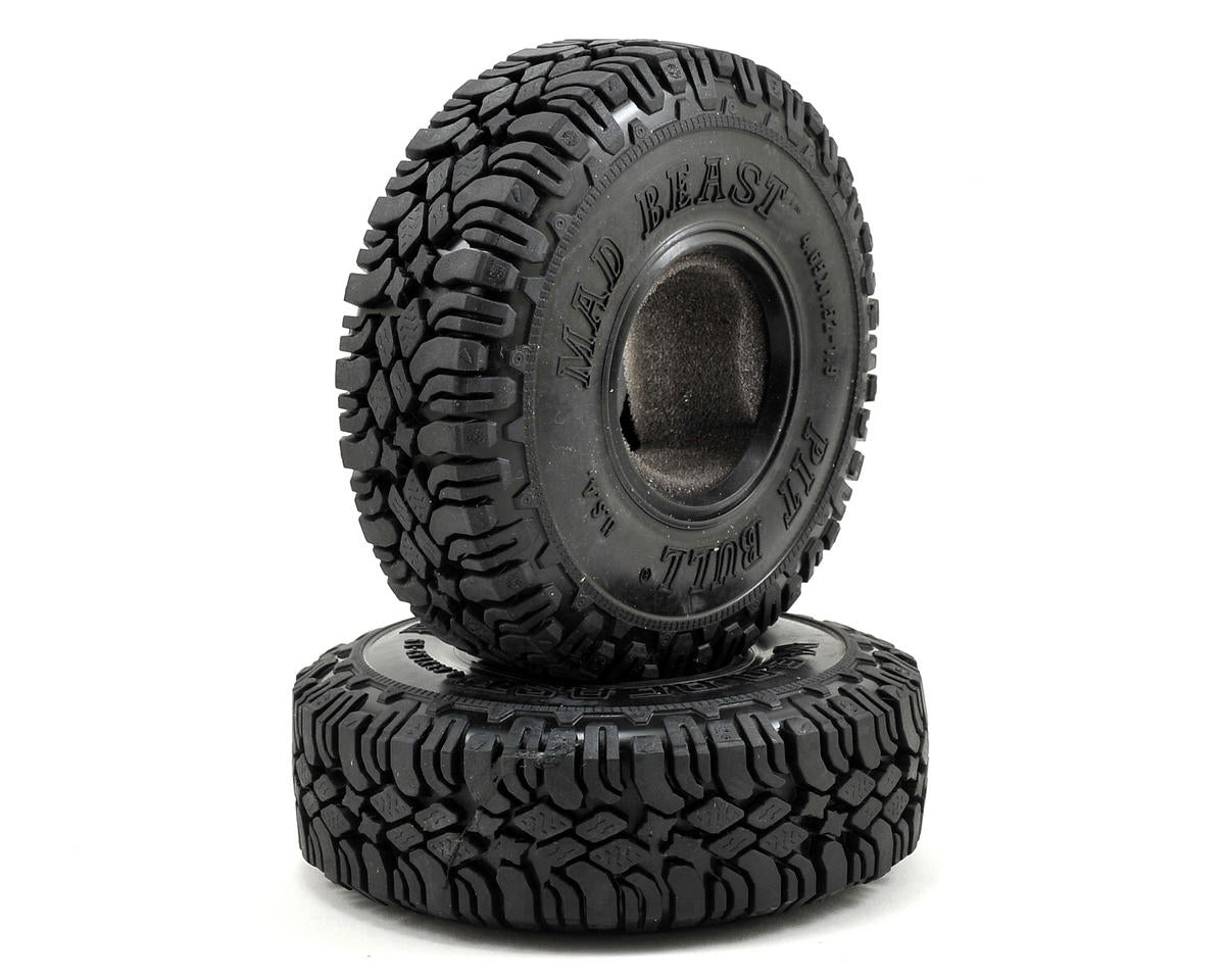 Mad Beast 1.9" Komp Compound Scale Rock Crawler Tires with Foams (2) (PBTPB9007NK)