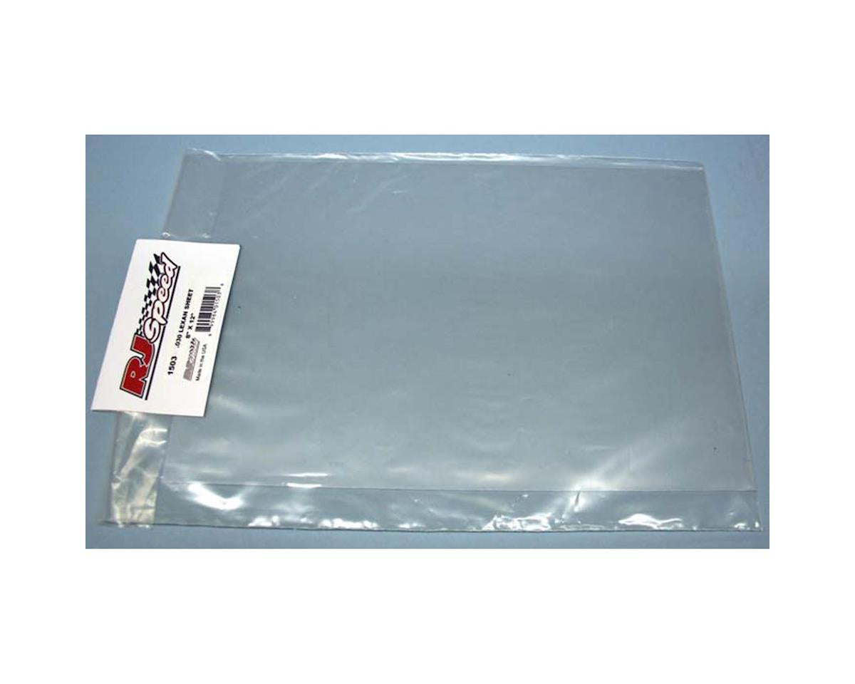 Clear Lexan Sheet 8x12x0.040" (RJS1504)