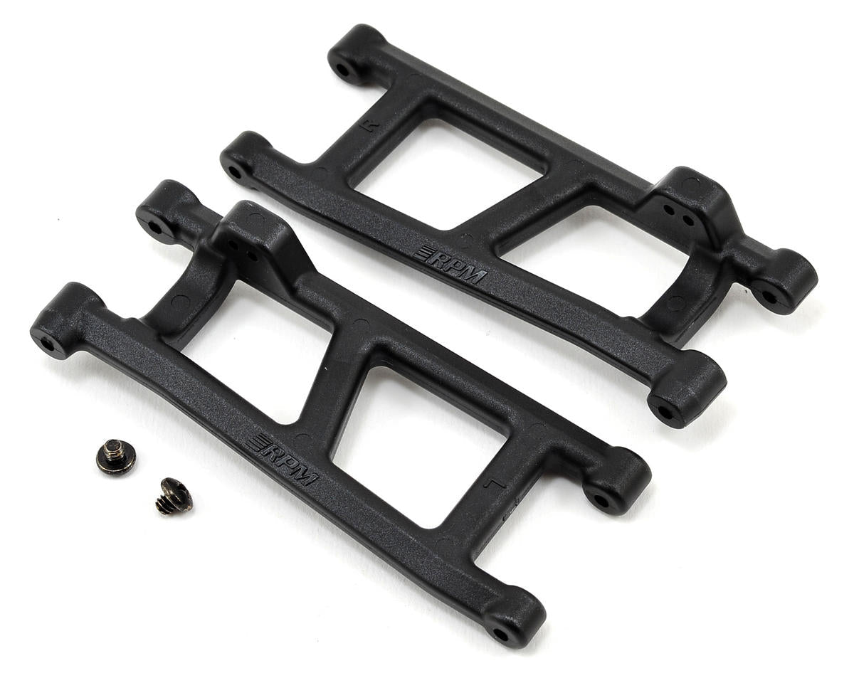 Black Rear A-Arms for Torment/Ruckus/Circuit  (2) (RPM70462)