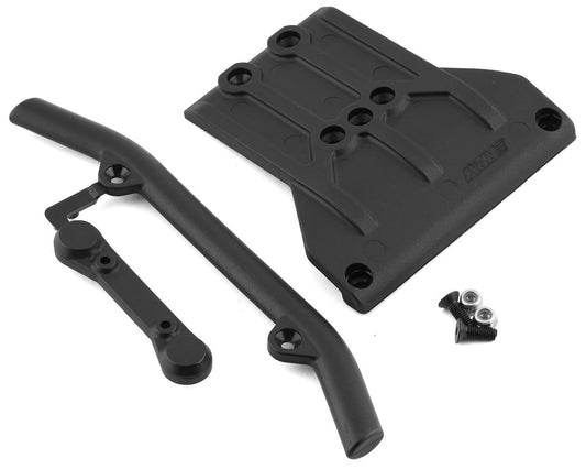 Black Front Bumper and Skid Plate for Traxxas Sledge (RPM70982)