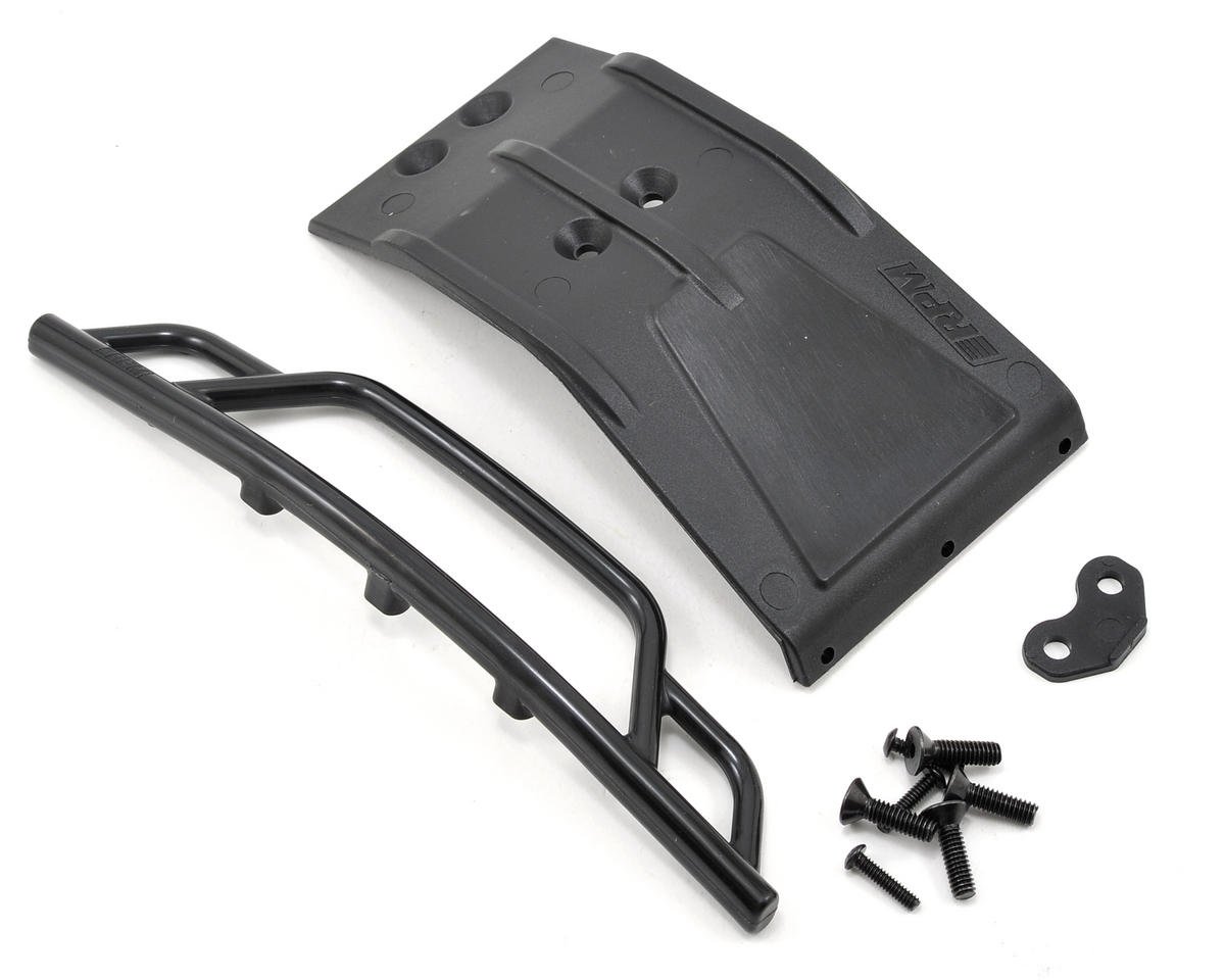 Black Front Bumper and Skid Plate for TEN-SCTE/2.0 (RPM73042)