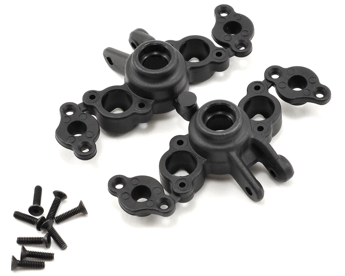 Black Front/Rear Axle Carriers for 1/16 E-Revo  (2) (RPM73162)