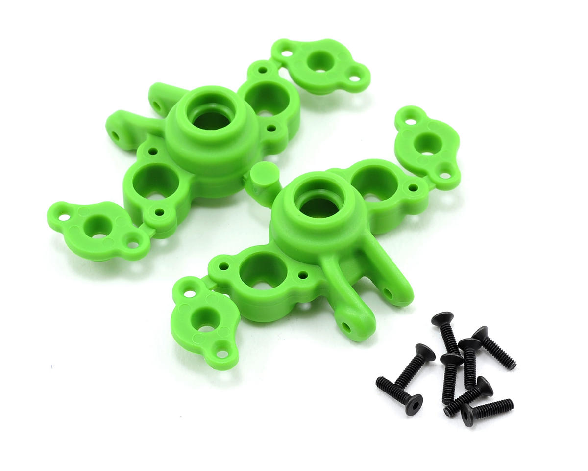 Green Front/Rear Axle Carriers for 1/16 E-Revo  (2) (RPM73164)