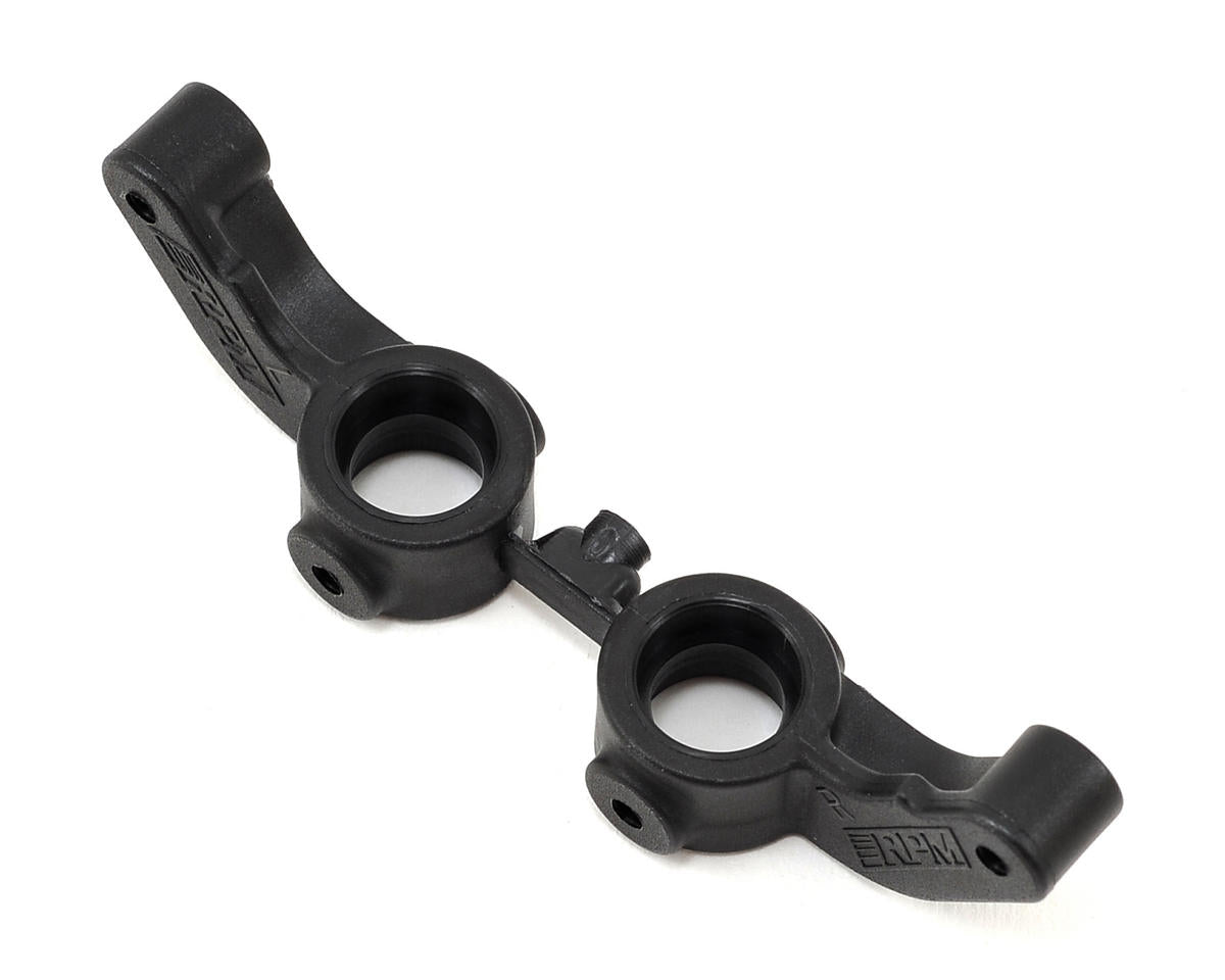 Black Front Spindle Steering Blocks for Boost/Circuit/Ruckus/Torment (2) (RPM73292)