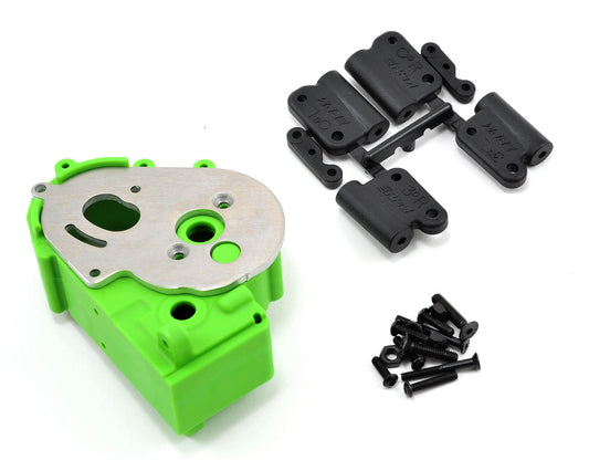 Green Hybrid Gearbox Housing and Rear Mounts for Bandit/Rustler/Slash/Stampede (RPM73614)