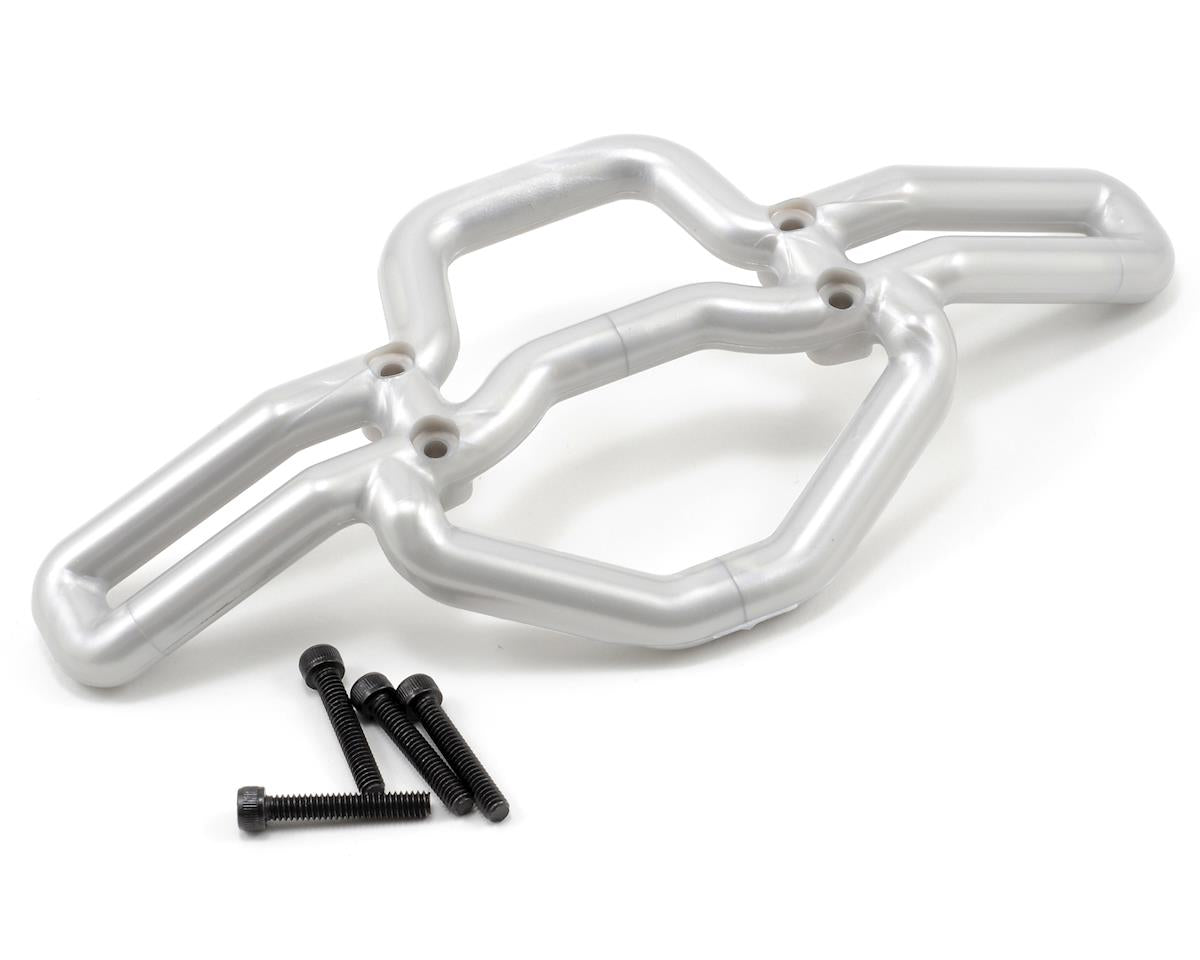 Metallic Silver Front Bumper for T-Maxx/E-Maxx (RPM80106)