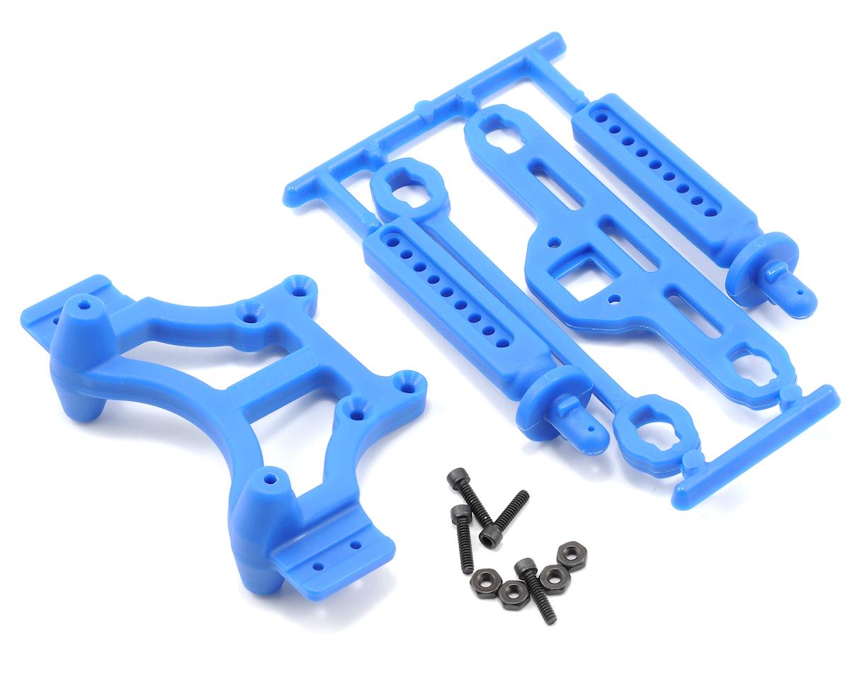 Blue Shock Tower with Body Mounts for T-Maxx/E-Maxx (RPM80165)