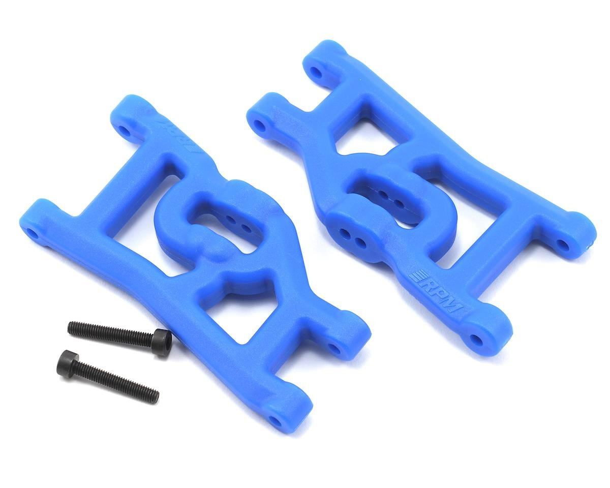 Blue Front A-Arms for Nitro Rustler/Nitro Stampede (2) (RPM80495)