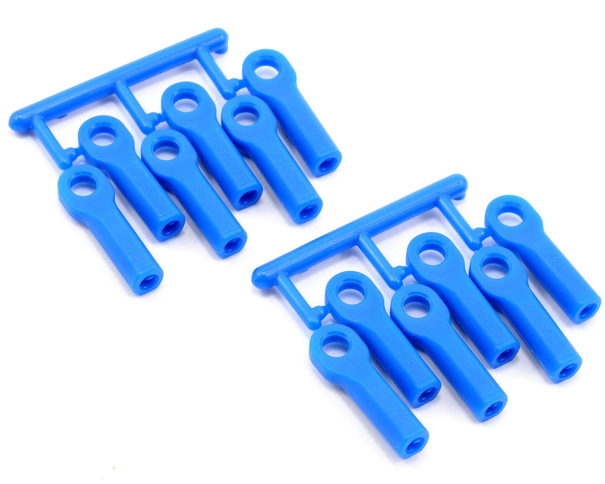 Long Blue Turnbuckle Rod Ends for Traxxas Vehicles (12) (RPM80515)