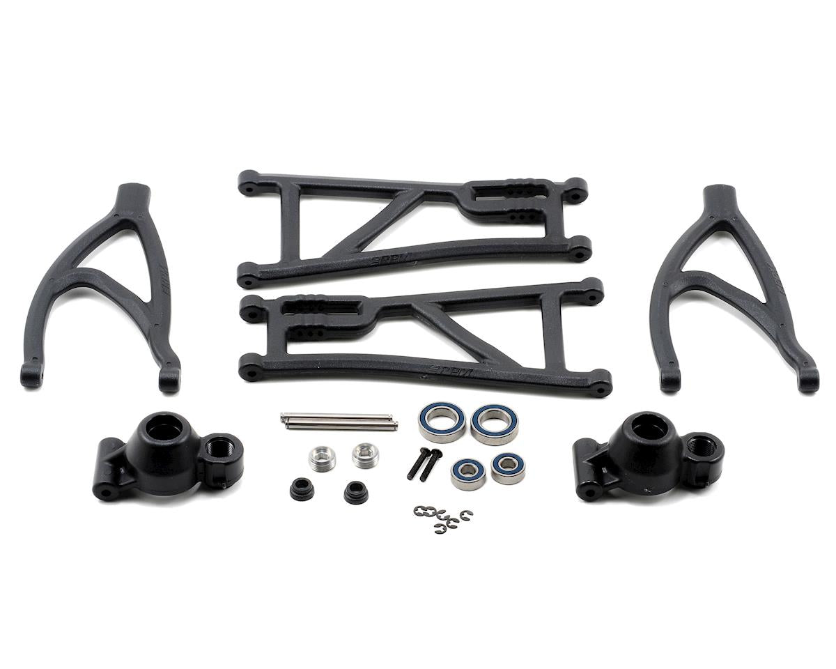 Black True-Track Rear A-Arm Conversion Kit for Revo (RPM80562)