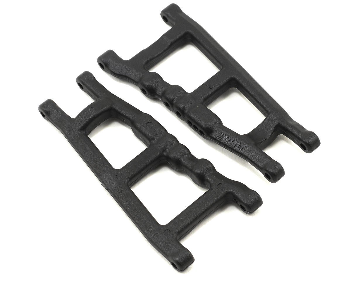 Black Front/Rear A-Arms for Slash/Stampede/Rustler 4x4 (2) (RPM80702)