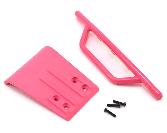 Pink Front Bumper and Skid Plate for Slash (RPM80957)