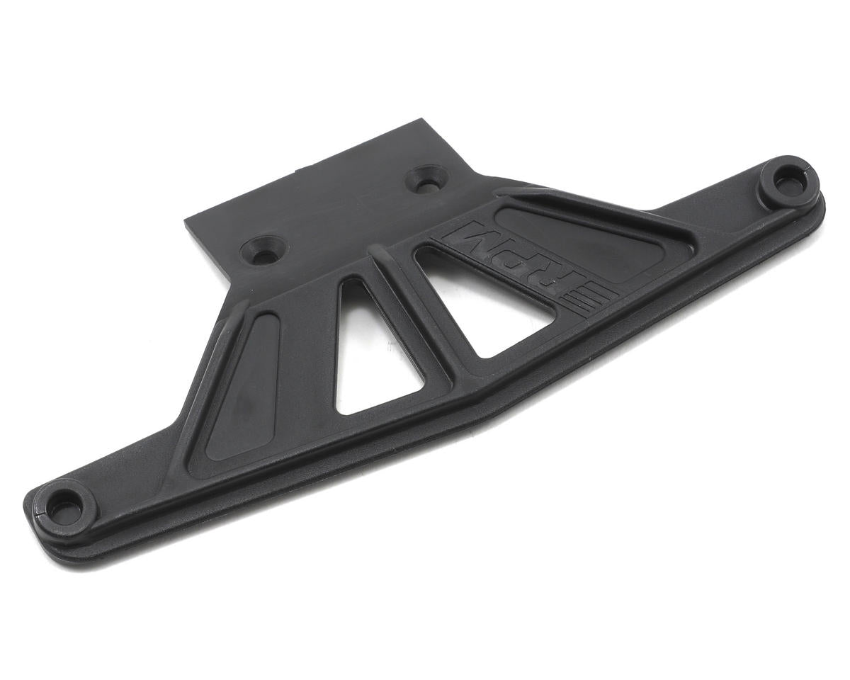 Wide Black Front Bumper for Rustler/Stampede (RPM81162)