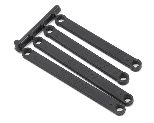 Black Camber Links for Rustler/Stampede (4) (RPM81262)