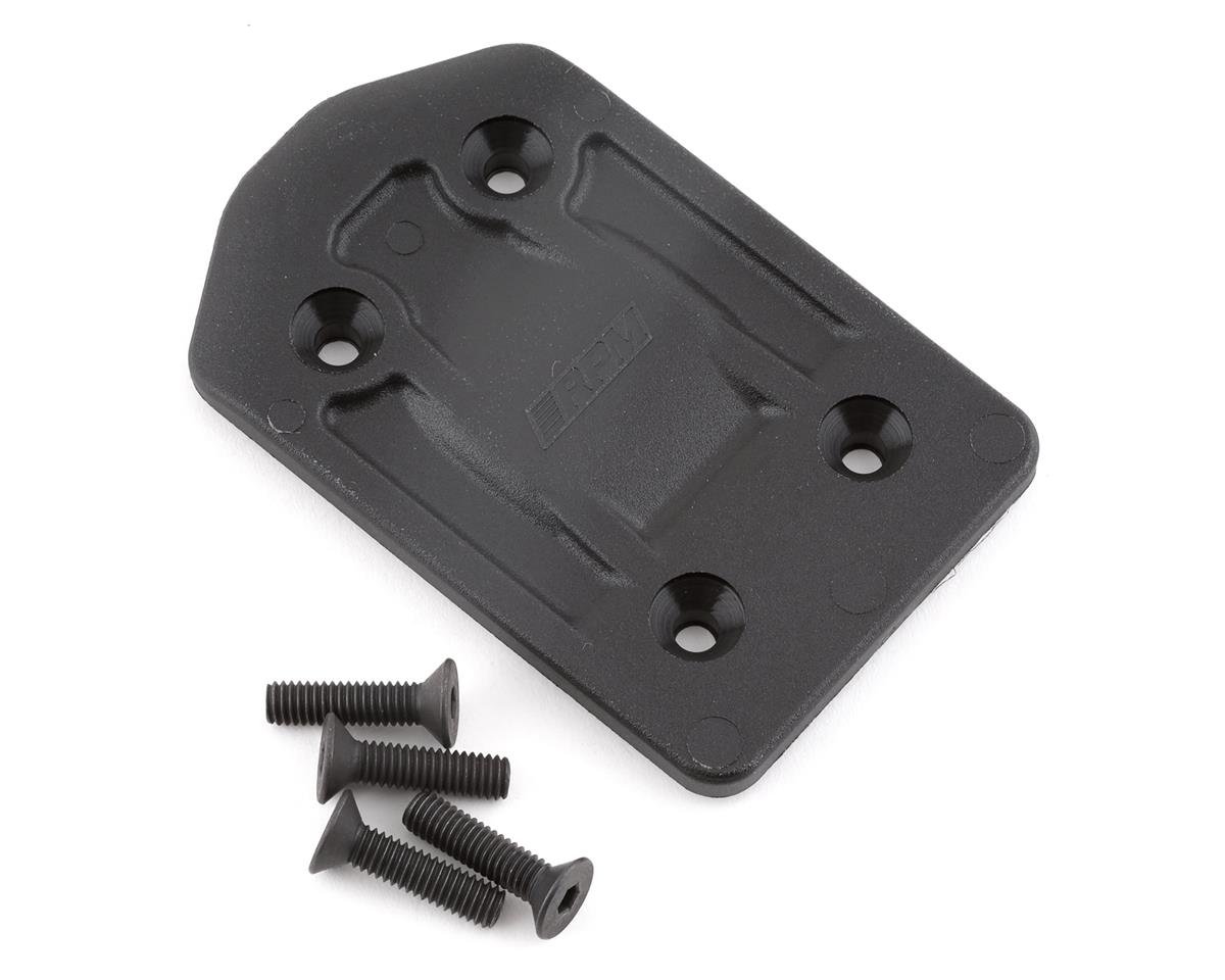 Black Rear Skid Plate for Kraton 6S/Outcast 6S (RPM81332)