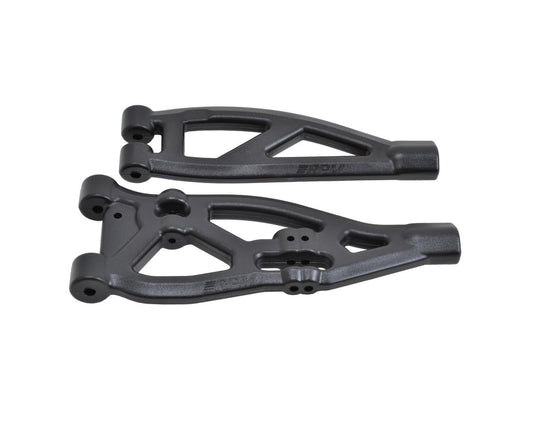 Black Front Upper and Lower Suspension Arms for Kraton 6S/Outcast 6S (2) (RPM81482)