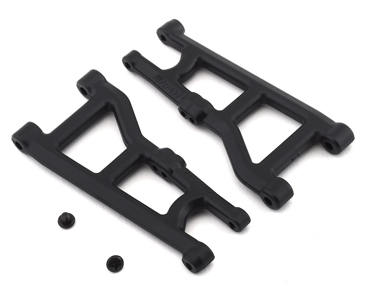 Black Front Suspension Arms for Arrma 3S/Mega/Boost (2) (RPM81492)