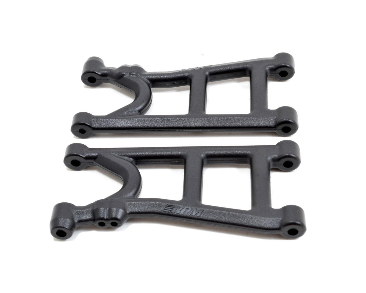 Black Rear Suspension Arms for Arrma 3S/Mega/Boost (2) (RPM81502)