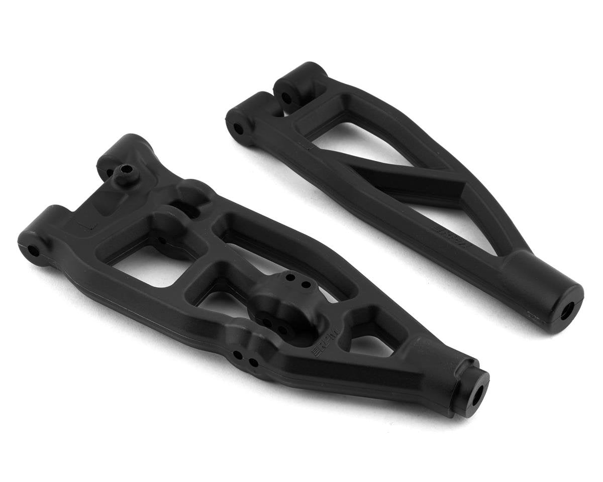 Black Front Left Upper and Lower Suspension Arms for Kraton 6S/Outcast 6S (2) (RPM81572)