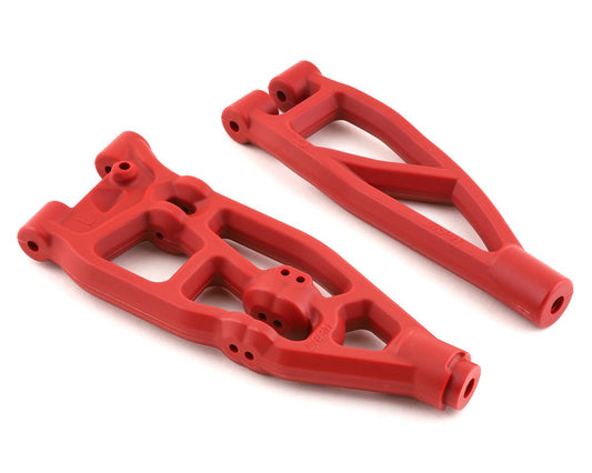 Red Front Left Upper and Lower Suspension Arms for Kraton 6S/Outcast 6S (2) (RPM81579)